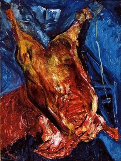 Chaïm Soutine, Le Bœuf égorgé Soutine, Le Boeuf égorgé 2