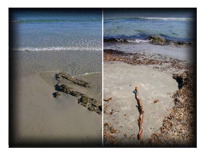 Sur la grève s'attarder