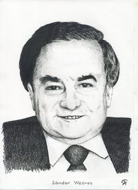 Jean-Paul Gillyboeuf, Portrait de Sándor Weöres JPPo - Weores Sandor