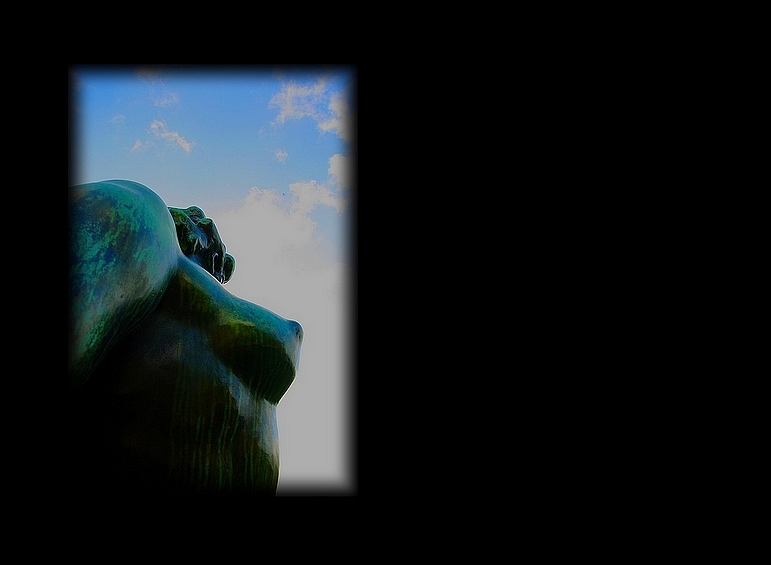 Vous avez la patience des statues.