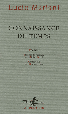 Lucio Mariani, Connaissance du temps
