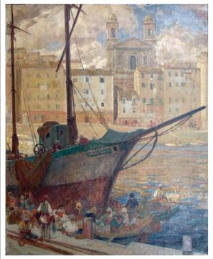 Léon-Charles Cannicionni, Le Vieux-Port de Bastia Cannicionni