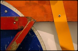 un forte scotere di lame A un forte scotere di lame