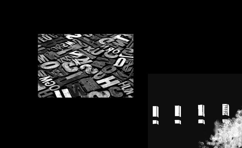 Avec mon dernier soupir je rendrai l’alphabet photocollage