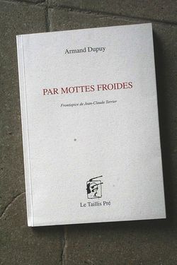 Armand Dupuy, Par mottes froides, Le Taillis Pré, 2014. Armand Dupuy, Par mottes froide