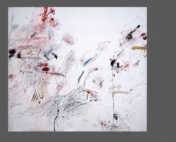 Cy Twombly, Second Voyage to Italy (The Fall of Hyperion) Cy Twombly