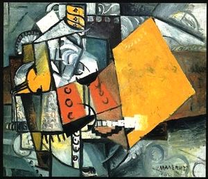 Kazimir Severinovitch Malevitch, A Soldier Of The Guards Kazimir-Malevich-A-Soldier-Of-The-Guards-Oil-Painting