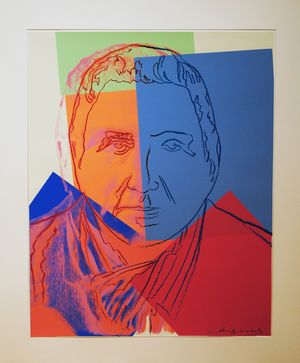 Gertrude Stein par Andy Warhol G.Stein by Warhol