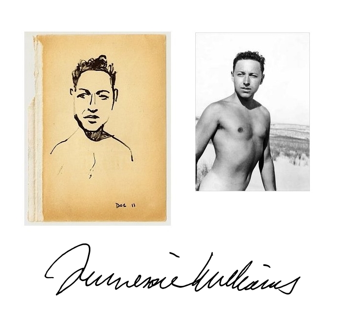 Tennessee Williams collage