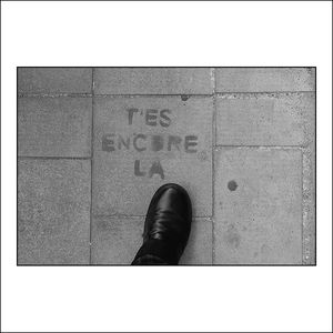 Tu es partie, avec des rires autour du cou.