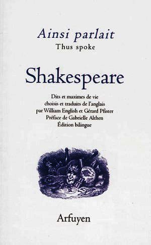 Ainsi parlait Shakespeare