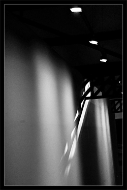 Partager les étages avec les ombres qui traversent les corridors 