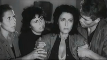 Anna Magnani dans séquence finale de Mamma Roma Mamma Roma Fine 2