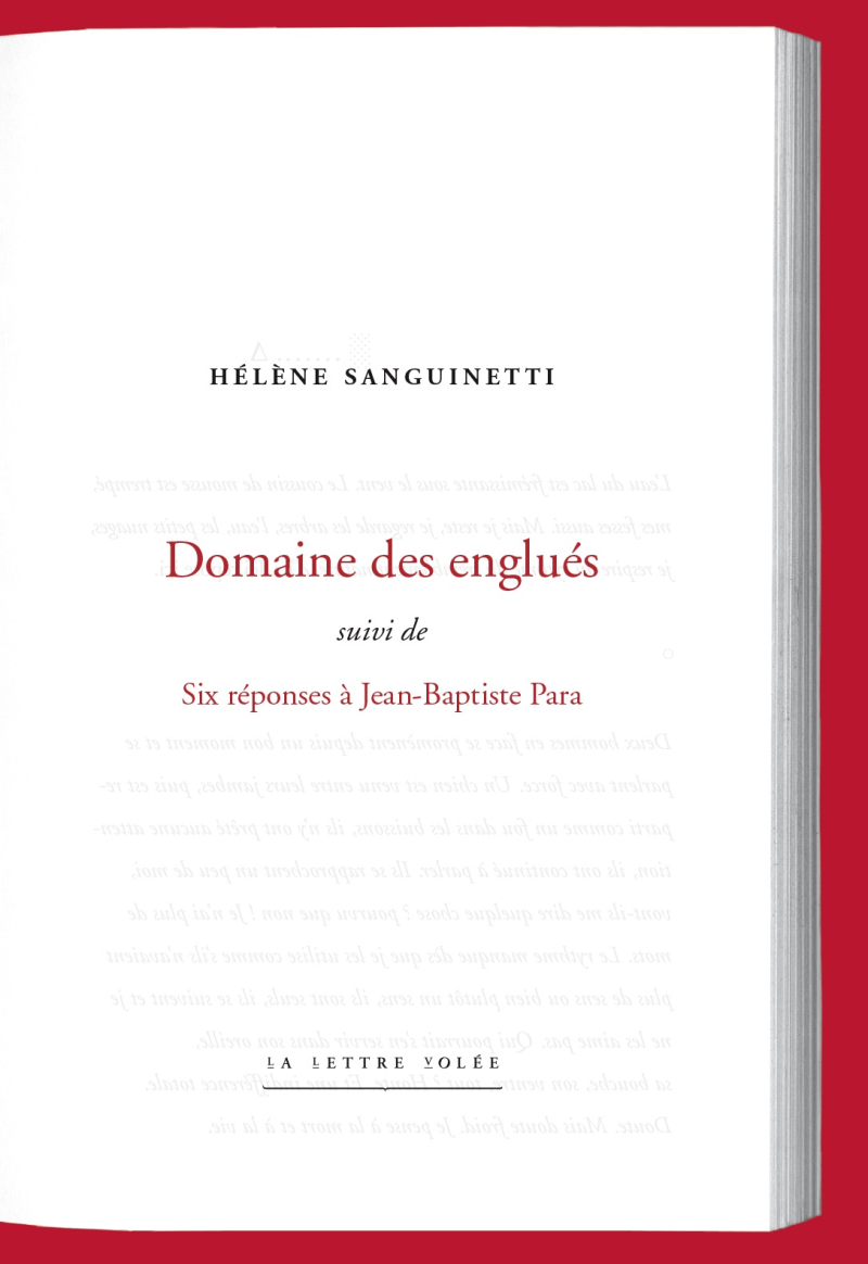 Helène Sanguinetti  Domaine des englués