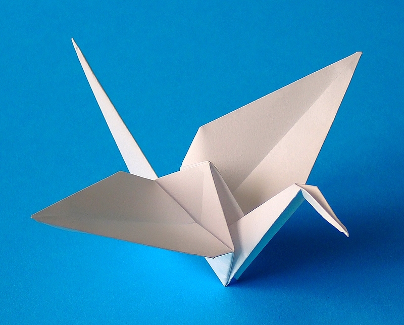 Origami Ainsi, chaque mot plié conduit-il le plus souvent à une image précise.