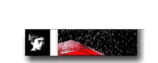 Pourtant | la pluie me guide | On marche à contre-sens | contre tout | contre rien | pour déterrer | le vide. Pour déterrer le vide