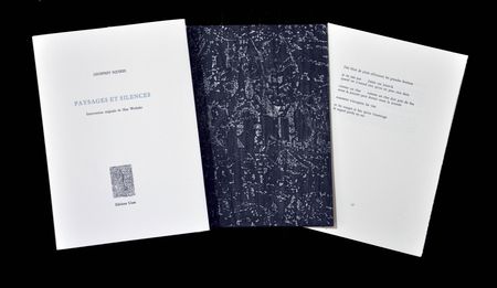 Geoffrey Squires, Paysages et silences, Éditions Unes, octobre 2014. Tirage de tête. Paysages-et-silences--tirage-de-tete