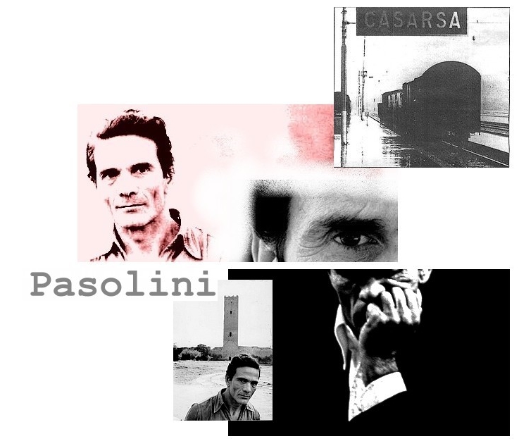Pasolini  portrait collage