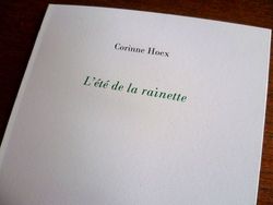 Corinne Hoex, L’Été de la rainette, Le Cormier, 2016. Hoex-Rainette