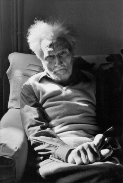 Ezra Pound par Henri Cartier-Bresson, 1971 Pound Cartier