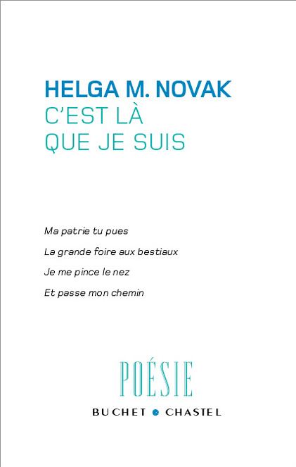 Helga M. Novak - Buchet Chastel