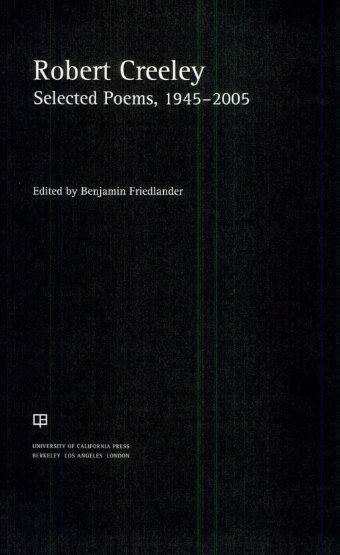 Creeley Selected Poems