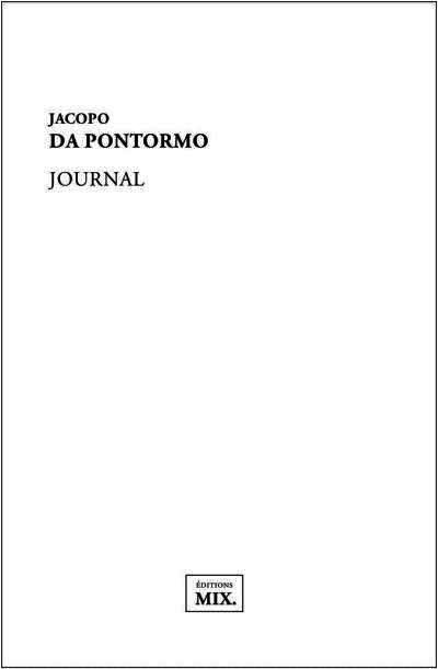 Pontormo  Journal