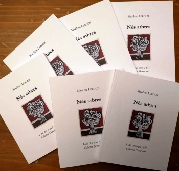 Marilyse Leroux, Nés arbres, éditions L’Ail des ours, Collection Grand ours n°1, 2019. Marilyse Leroux Nés arbres 3