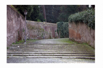 Ritorno dove sono già stato (Scale verso l'Aventino, febbraio 2006) Scale vers l'Aventino