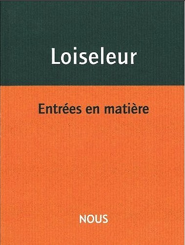 Loiseleur matière