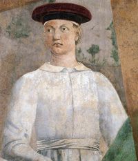 Piero della Francesca Autoritratto Piero della Francesca Autoritratto