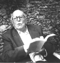 Jean Tardieu en 1991 à Gerberoy (Oise) Jean tardieu 2