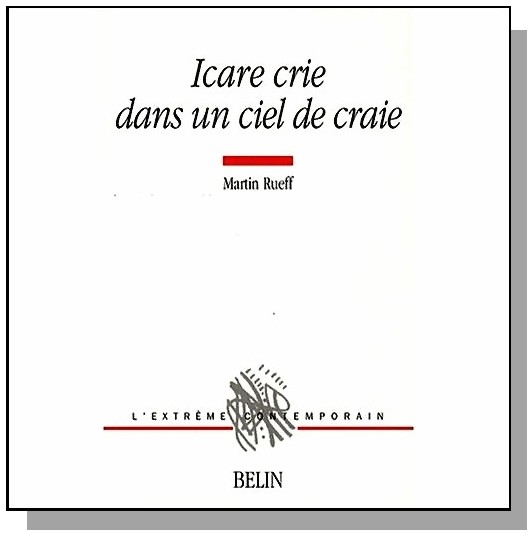 Icare crie dans un ciel de craie