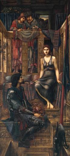 Sir Edward Coley Burne-Jones (1833-1898), Le Roi Cophetua, Huile sur toile, 1884. The Tate Britain, Londres. Cophetua