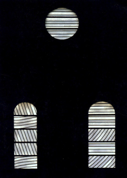 Vitraux de l’abbaye de Conques Soulages encadré