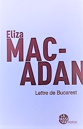 Eliza Macadan  Lettre de Bucarest 8