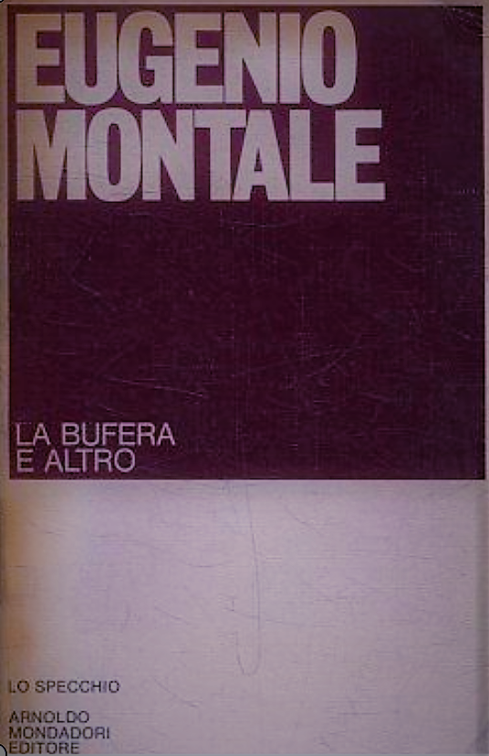 Eugenio Montale  La bufera e altro 3