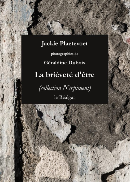 Jackie Plaetevoet La Brièveté d'être 2