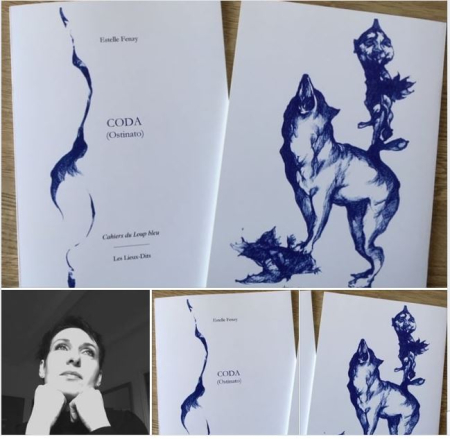Estelle Fenzy, Coda (Ostinato), Les Lieux-Dits éditions, Cahiers du Loup bleu, 2020. Coda 6