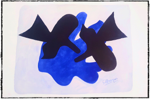 Georges Braque Pélias et Nélée  1989