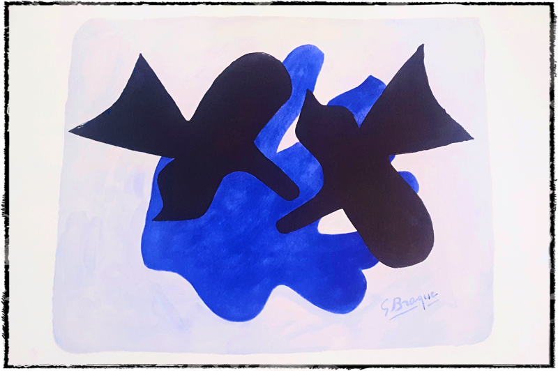 Georges Braque Pélias et Nélée  1989