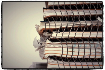 Dans ses petits carnets à spirales, elle consignait aussi bien les choses à faire que les comptes rendus de ses journées Petits carnets à spirales