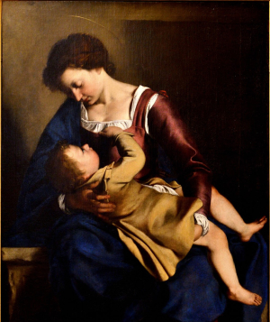 Orazio Gentileschi Madonna col Bambino 1605(1) Orazio Gentileschi Madonna col Bambino 1605(1)