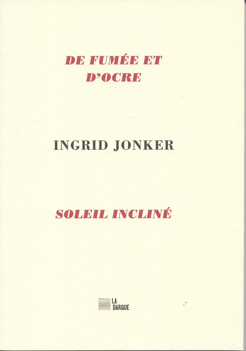 Ingrid Jonker  De fumée et d’ocre