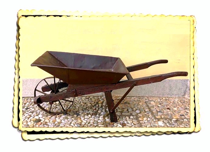 LA BROUETTE PHOTOMONTAGE