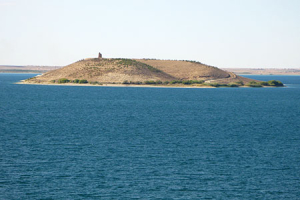 Le lac el-Assad né de la construction du barrage de Tabqa en 1973 Le lac el-Assad né de la construction du barrage de Tabqa en 1973