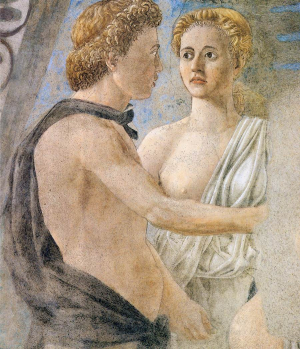 ADAM ET EVE DETAIL PIERO DELLA FRANCESCA ADAM ET EVE DETAIL PIERO DELLA FRANCESCA
