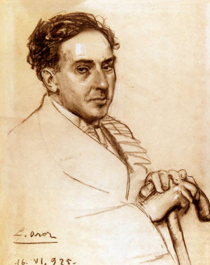 Antonio Machado par Leandro Oroz_(1925) Antonio Machado par Leandro Oroz_(1925)