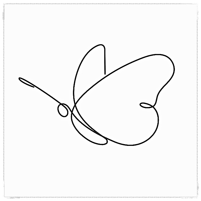 PAPILLON FIL DE FER FAÇON CALDER