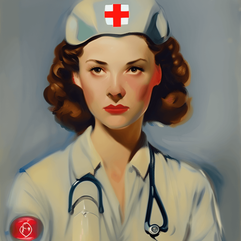 Infirmière 2 guerre mondiale 